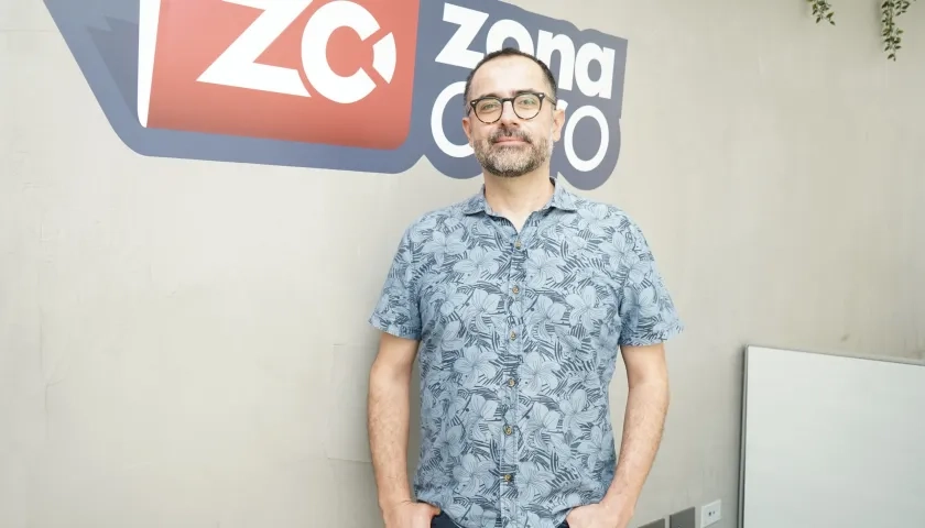 Harold Ospino, director de la Fundación Cine a la Calle.