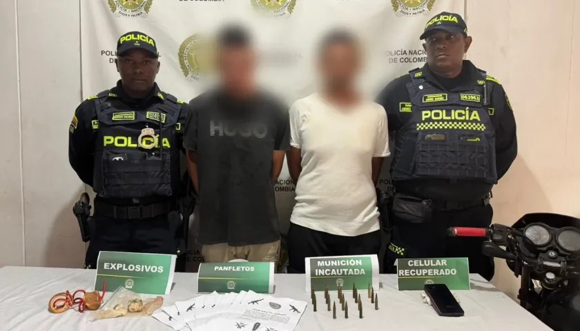 Hermanos capturados en Campo de la Cruz. 
