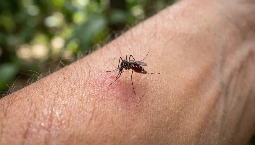 Imagen de referencia del Aedes aegypti.