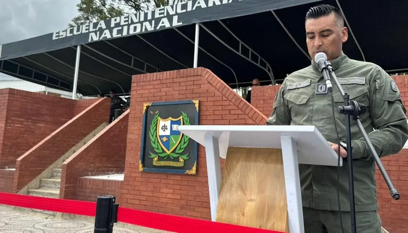 El director del Inpec, coronel Daniel Gutiérrez.