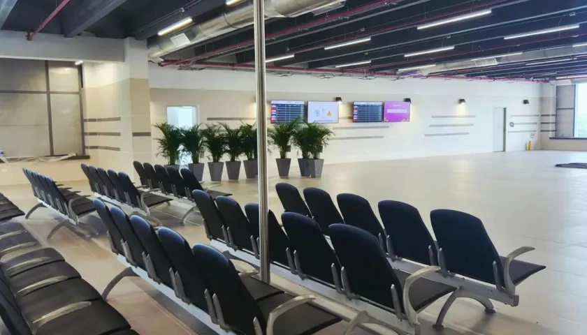 Nueva sala de espera del Ernesto Cortissoz