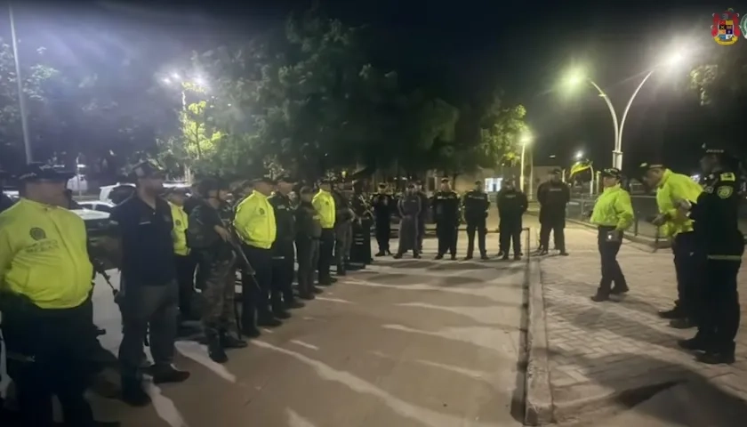 Imagen del operativo.