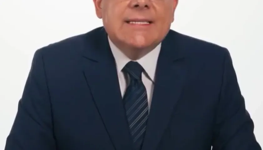 El periodista deportivo Ricardo Orrego.