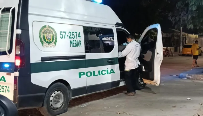 La Sijin de la Policía realizó la inspección de los cuerpos. 