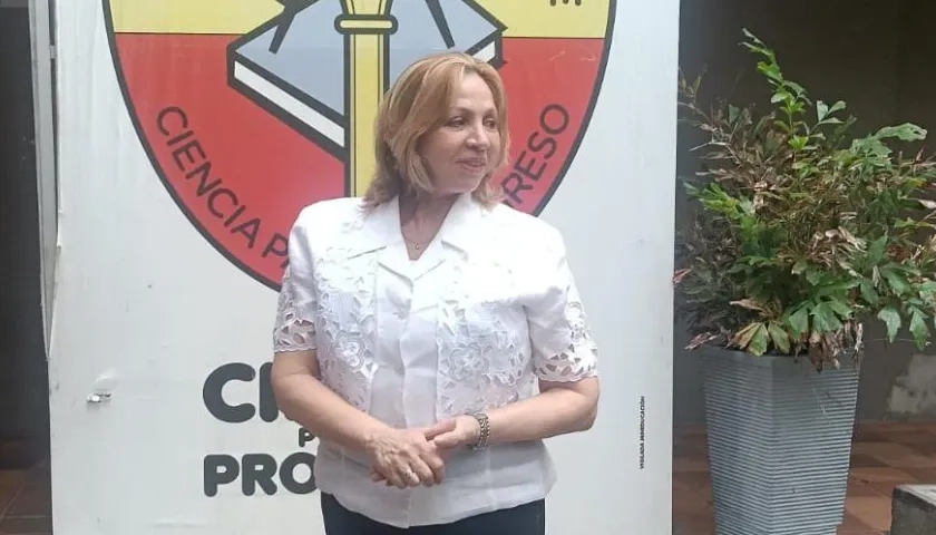 Silvia Gette Ponce, actual rectora de la Universidad Autónoma del Caribe. 