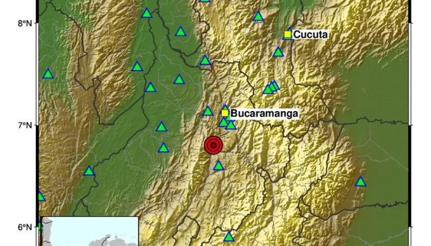 Sismo de 5,0 grados
