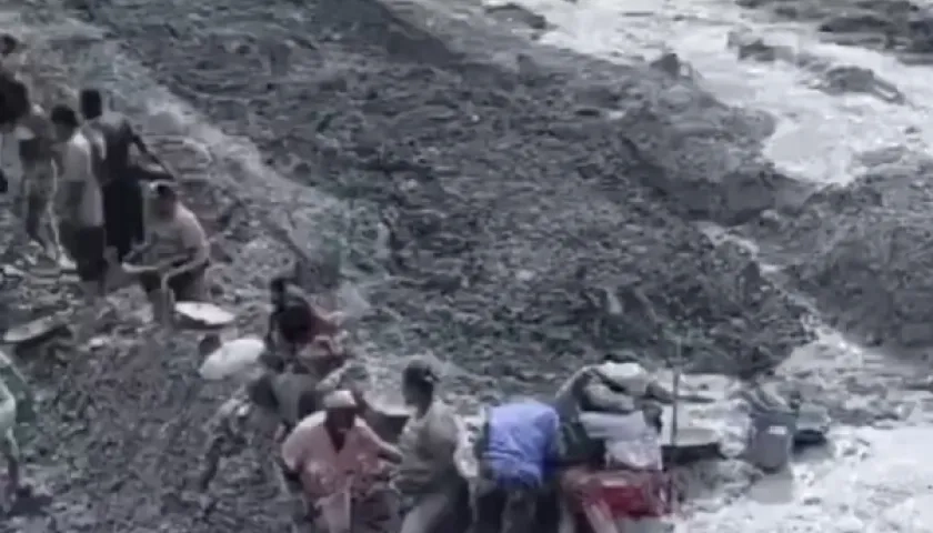 Lugar de la tragedia.