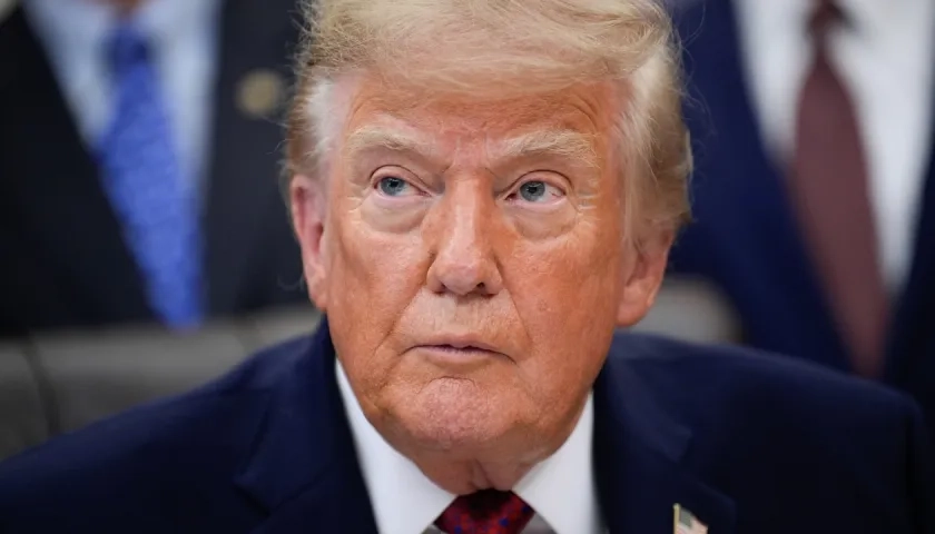 El presidente de Estados Unidos, Donald Trump.