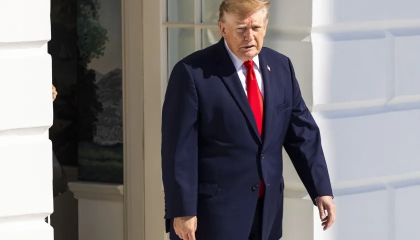 El presidente de Estados Unidos, Donald Trump.