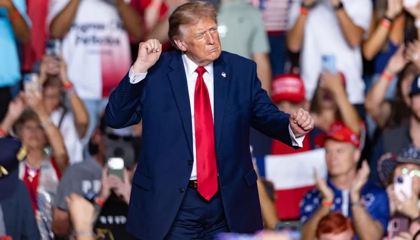 El presidente de Estados Unidos, Donald Trump.