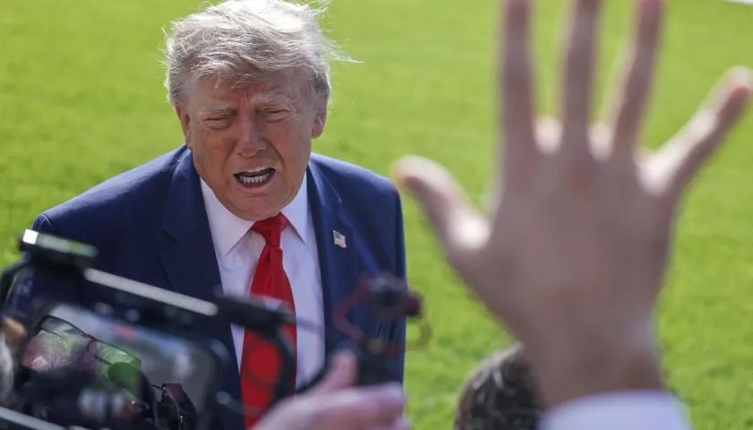 El presidente de Estados Unidos, Donald Trump.