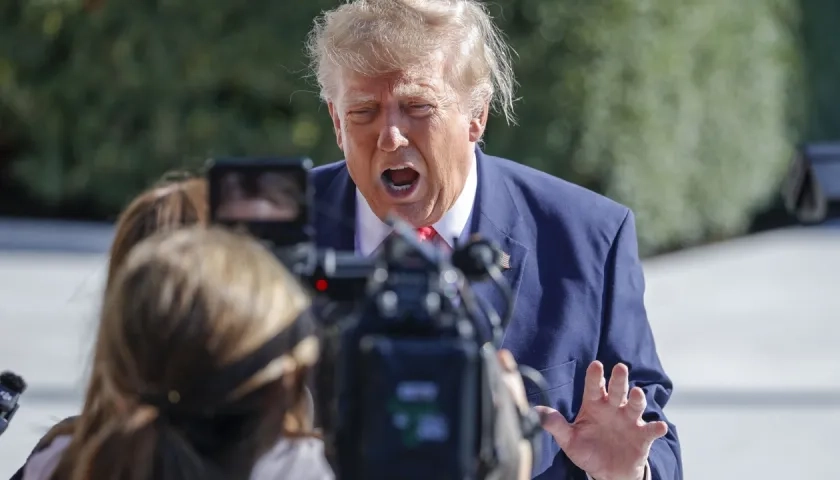 El presidente de Estados Unidos, Donald Trump.