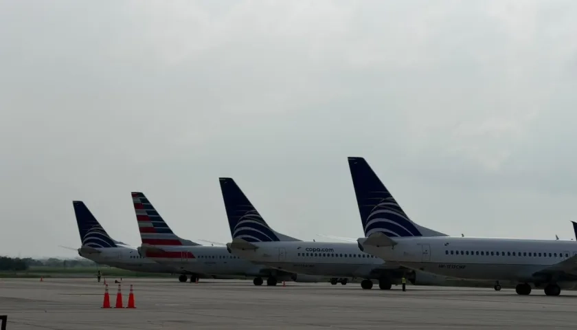 Vuelos que llegaron a Barranquilla.