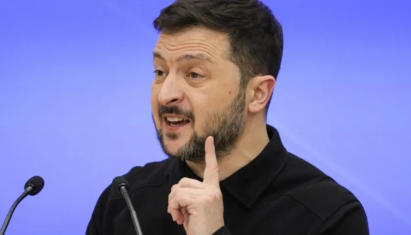 El presidente ucraniano, Volodímir Zelenski.