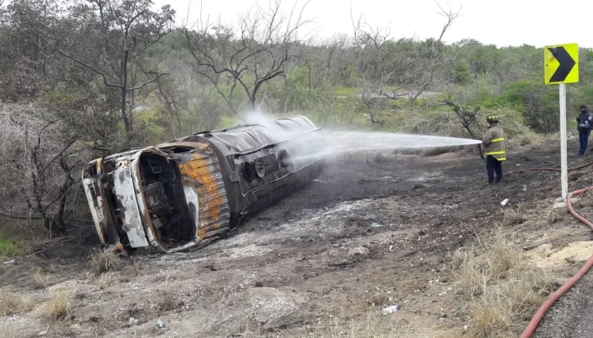 Imagen de la tragedia.