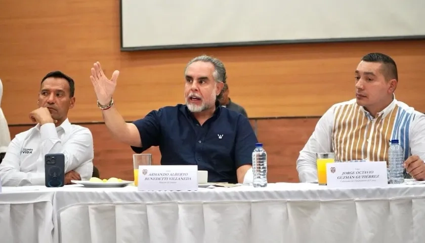 Armando Benedetti, exministro del Interior. 