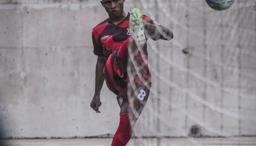 Mohamed Bolívar, mediocampista del Barranquilla Fútbol Club.
