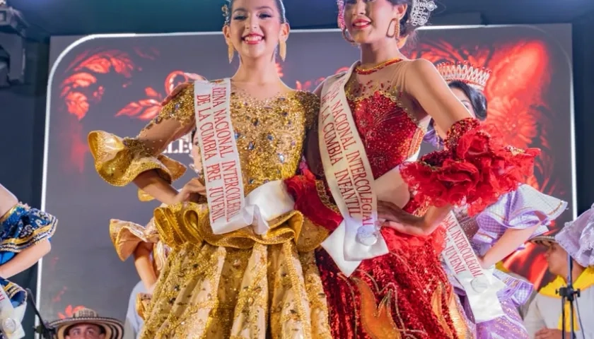 Luciana Flórez ganadora del Concurso Prejuvenil Nacional de la Cumbia