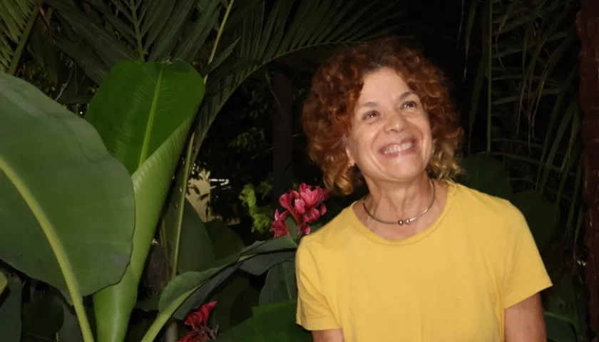 Artista Flavia Rosales.