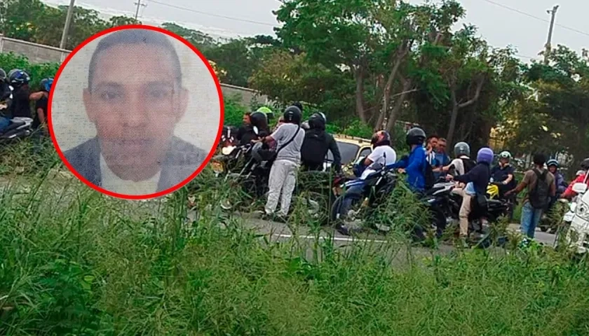 El accidente ocurrió en la vía Galapa - Barranquilla.
