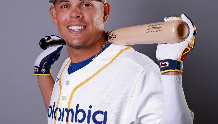 Gio Urshela, mánager de la Selección Colombia de béisbol. 