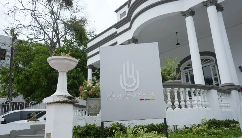 Fachada de la Personería de Barranquilla.