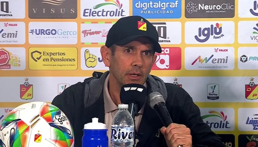 Arturo Reyes dirigía al Pereira desde enero del presente año. 