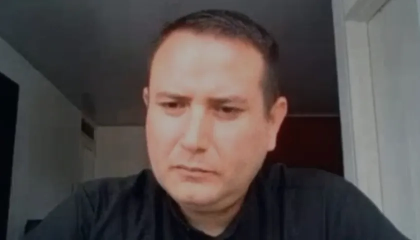 Andrés Felipe Restrepo Obando, sacerdote enviado a la cárcel. 