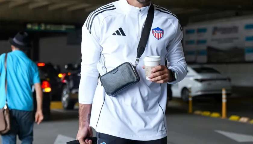 Sebastián Viera, técnico del Junior. 