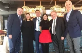 Delegación de Barranquilla en Halifax, Canadá.