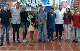 Representantes estudiantiles de la Universidad del Atlántico.