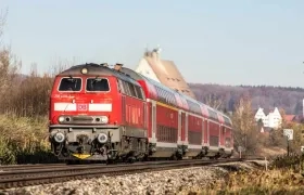 Un tren como este fue el que transportó a los africanos. 