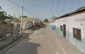 Calle 28 con carrera 34C, barrio Rebolo