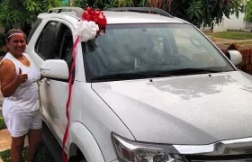 En vida, Martín Elías le regaló una camioneta a su mamá Patricia Acosta.