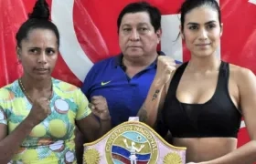 Jeniffer Rodríguez y Mónica Henao. 