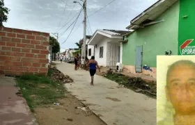 En este sector fue herida a cuchillo  Marlene Montagut por su esposo Víctor Vargas.