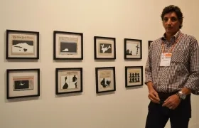 El pintor Jorge Julián Aristizábal