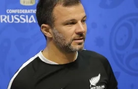 Anthony Hudson, técnico de la Selección Nueva Zelanda. 