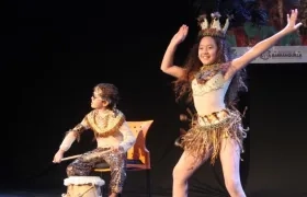 Los reyes infantiles el Carnaval 2018, Samuel Martínez Alcazar y Shadya Londoño Fernández.