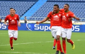 Jugadores del Barranquilla FC.