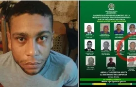 Iván Darío Pérez Carvajalino, alias "Guason", fue capturado en el barrio El Bosque.