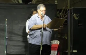 El Alcalde, José Elías Chams, presidiendo el evento ‘Dignidad de la mujer: mujeres líderes y emprendedoras’.