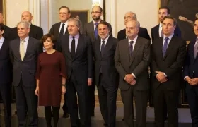 Hoy se ha celebrado la XXIX sesión ordinaria del Patronato de la Fundación Carolina, presidida por la Vicepresidenta del Gobierno, Soraya Sáenz de Santamaría. 