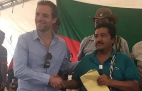 Viceministro del Interior y representante de la Minga Indígena Nacional.