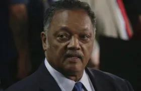 Jesse Jackson, activista estadounidense por los derechos civiles.
