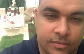 El acordeonero Rolando Ochoa.