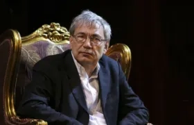 El premio Nobel turco Orhan Pamuk.