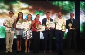 Ganadores de los Premios Gemas 2017.