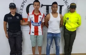 Kevin Ismael Mercado Rivas y Randy Johan Fontalvo Fontalvo, capturados.