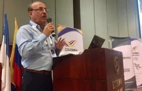 Tyrone Flórez,  presidente de la comisión médica de la ODEBO.